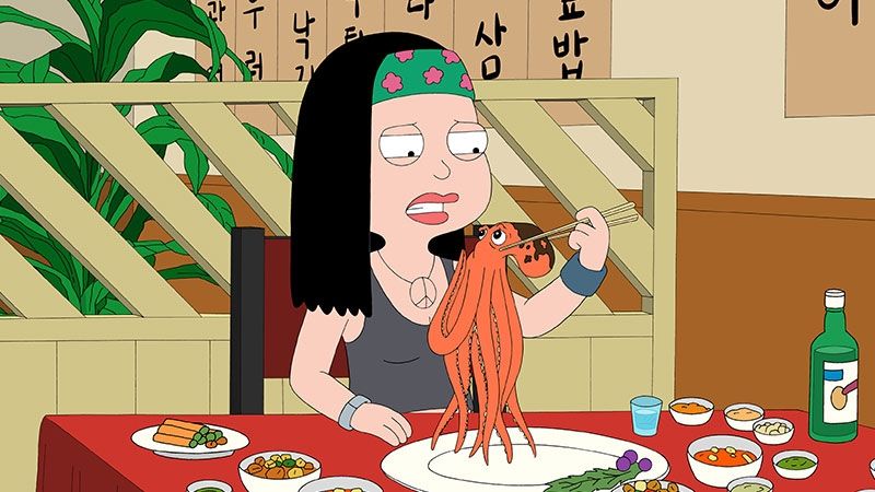 American Dad S13E4 Portrait of Francine's Genitals