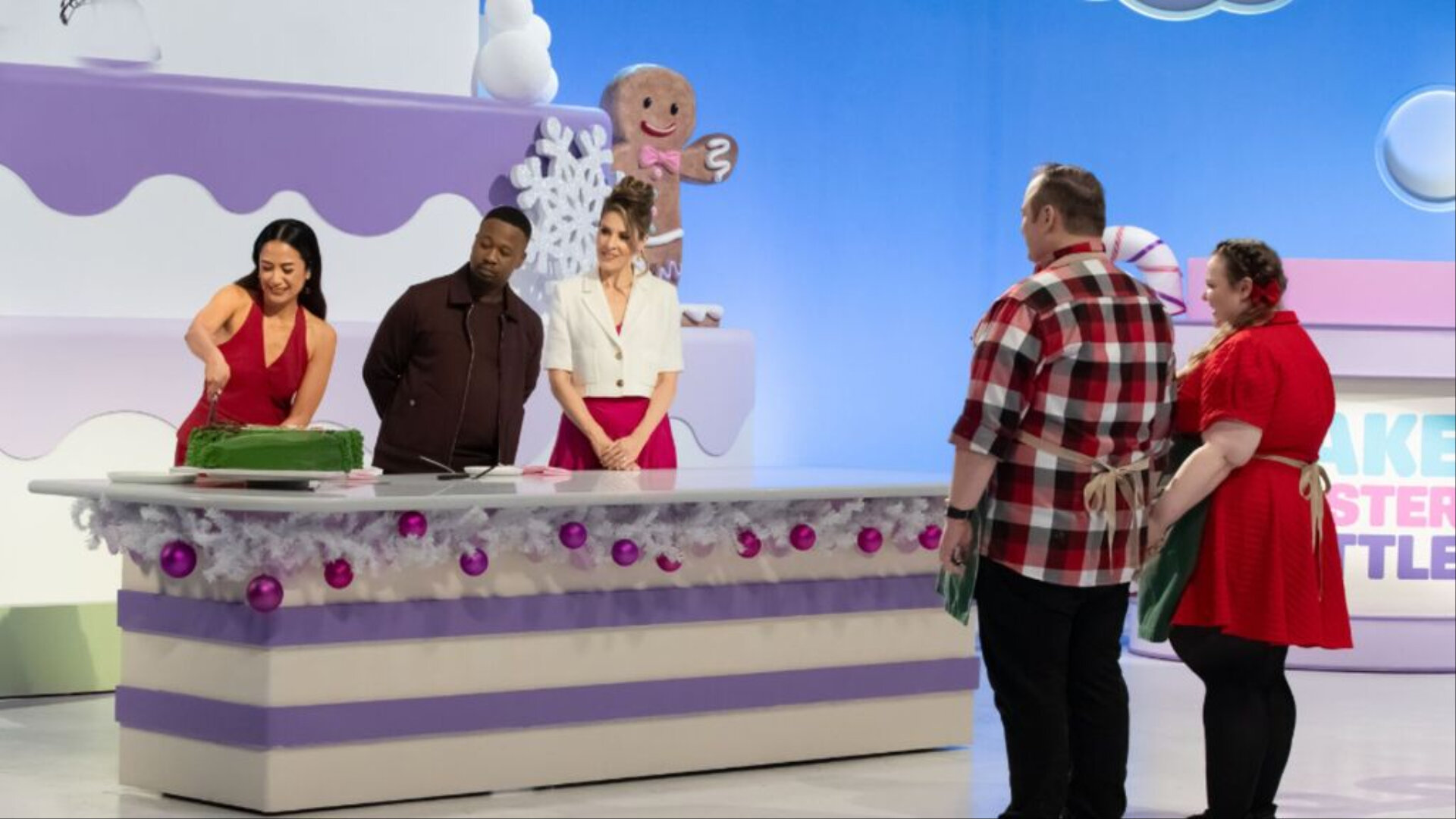 Bake Master Battle S1E6 Ugly Holiday Sweaters