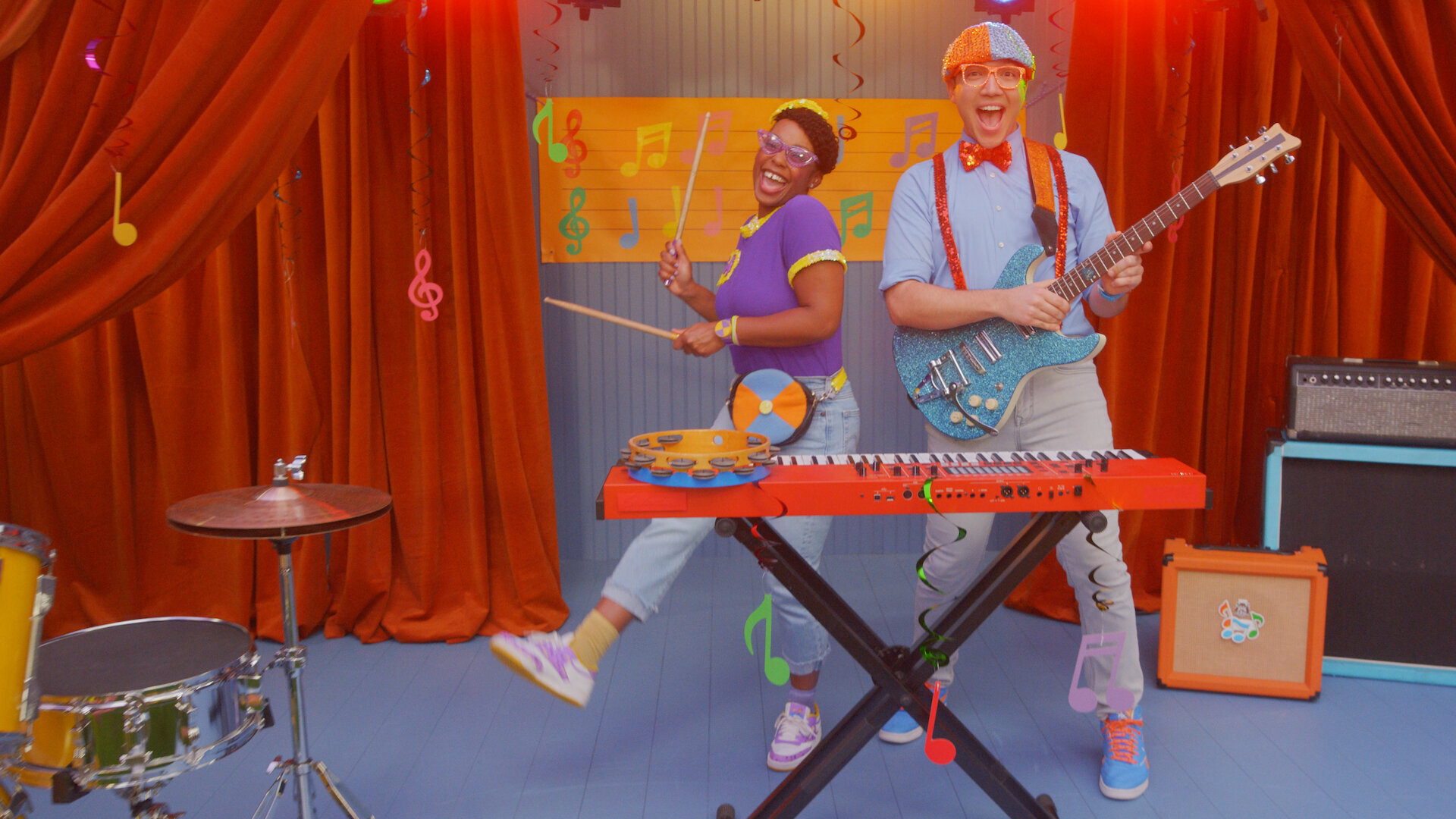 Blippi's Job Show S2E9 Musicians