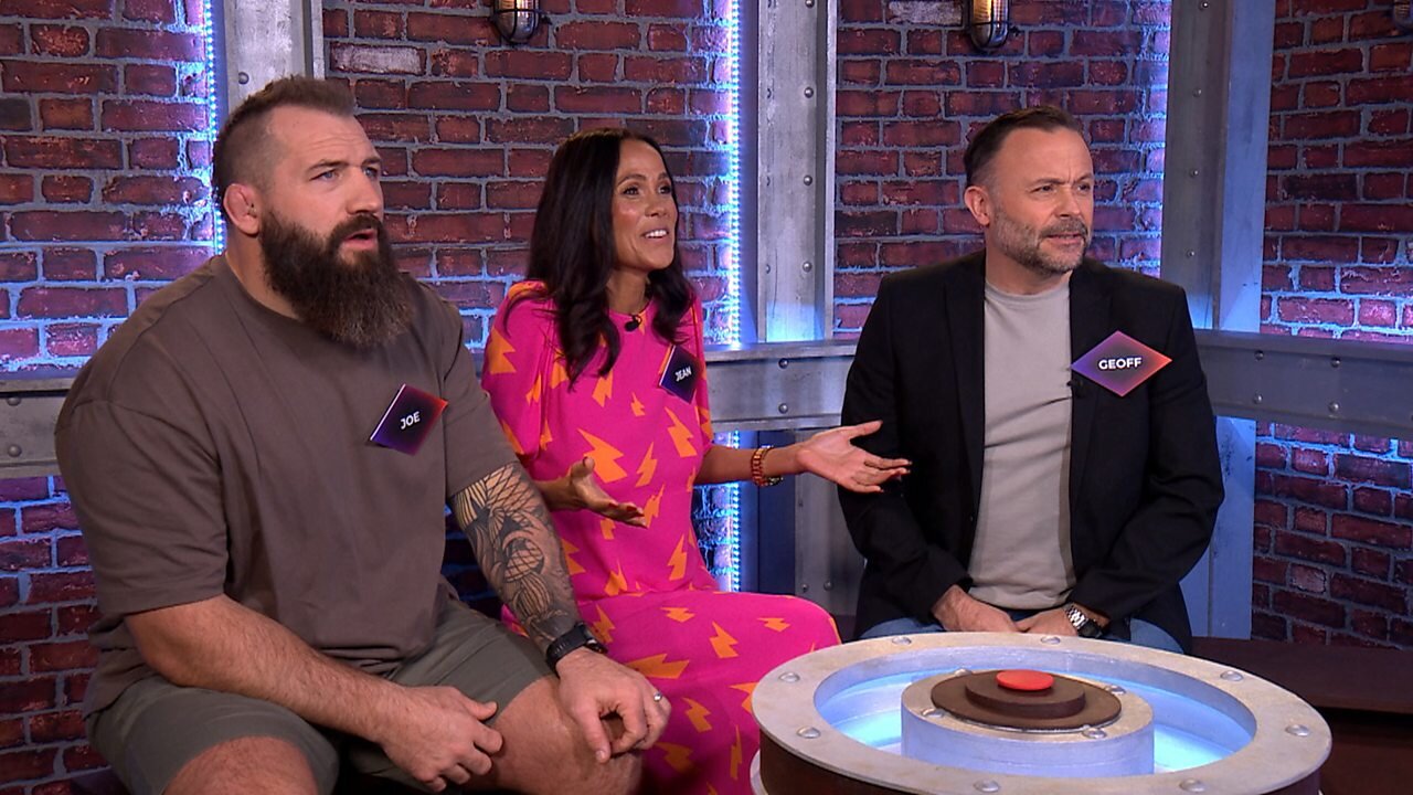 Bridge of Lies Celebrity Specials S4E6 Joe Marler, Jennie McAlpine, Geoff Norcott, Jean Johansson