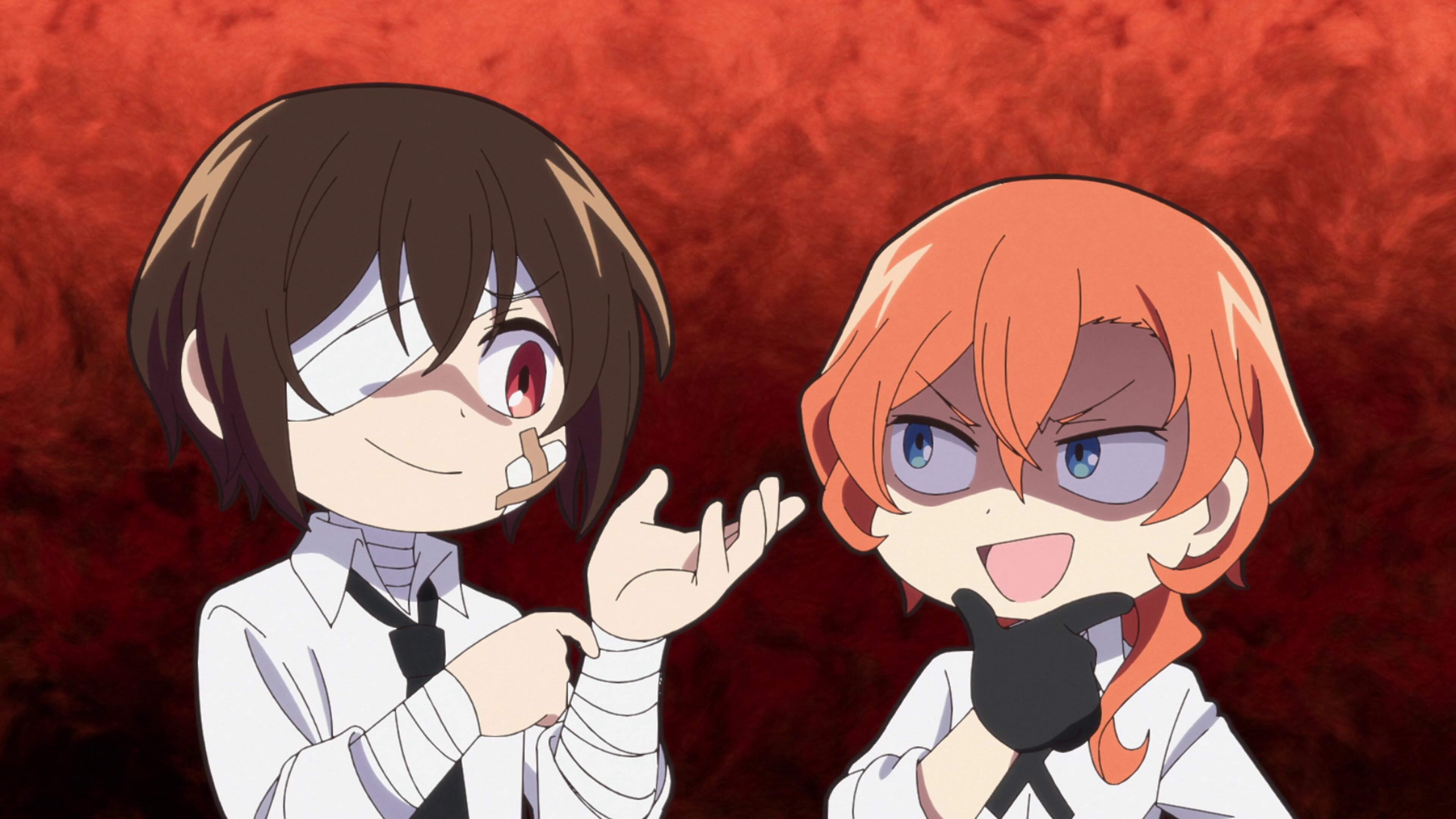 Bungo Stray Dogs Wan! S2E10 Dazai, Chuuya, Age 14 (Edgelord Era) ~ Personal Tastes / Dazai, Chuuya, Age 14 ~ Hypothetically Spea