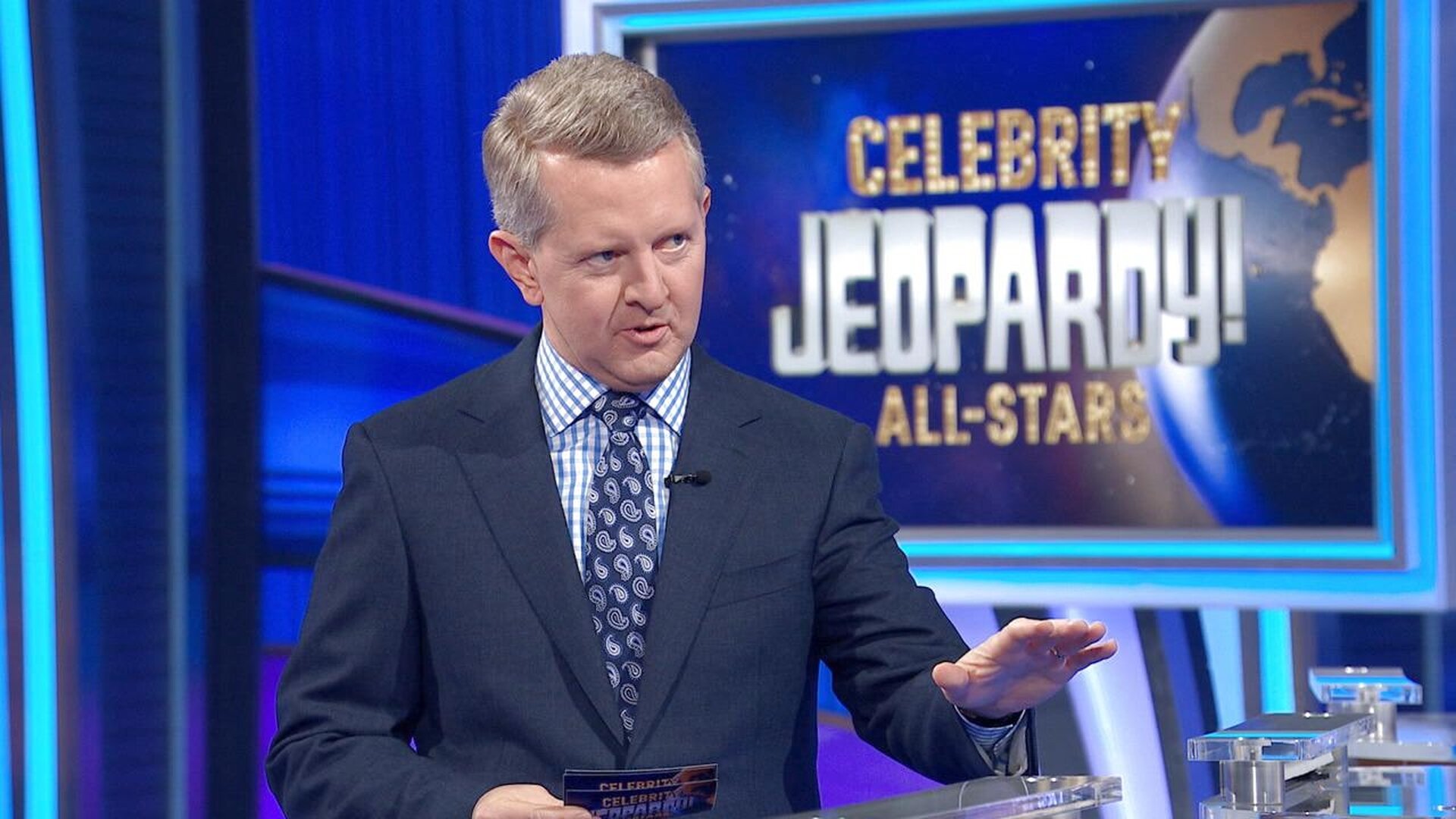 Celebrity Jeopardy! S4E9 Semifinal #3: Ike Barinholtz, Patton Oswalt and Mira Sorvino