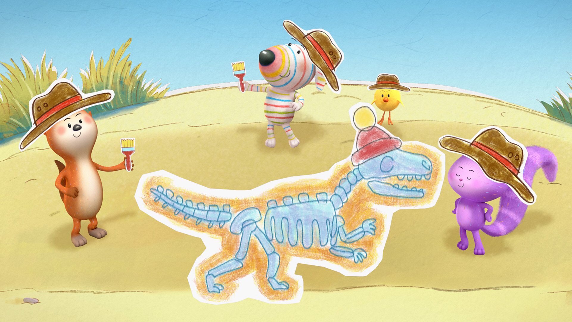 Dylan's Playtime Adventures S1E8 Dino Expert
