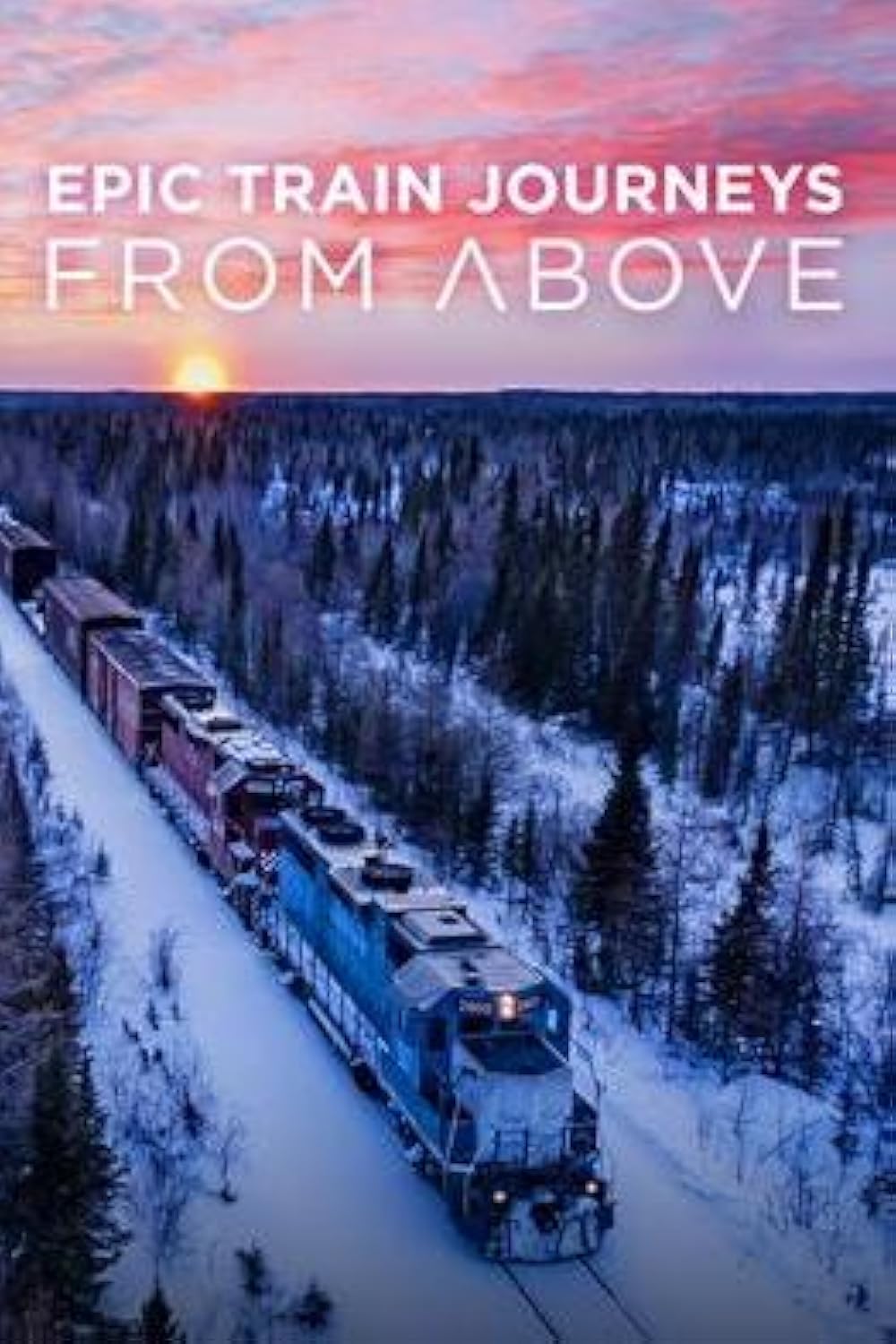 Epic Train Journeys from Above