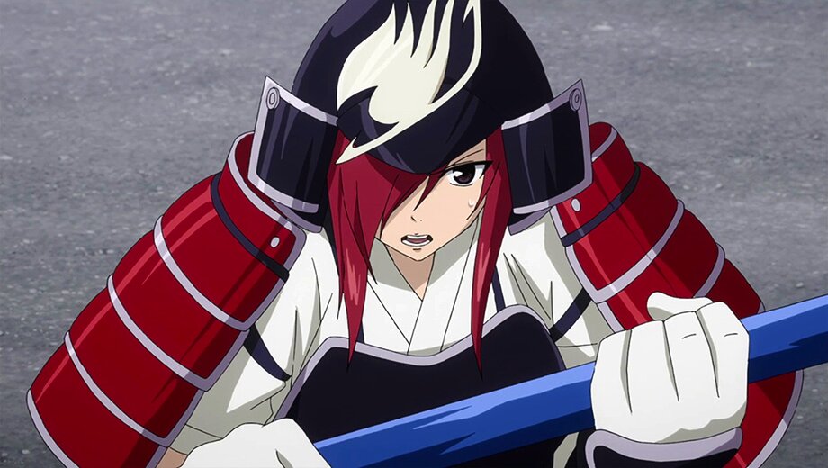 Fairy Tail S5E38 Erza vs. Sagittarius! Horseback Showdown!