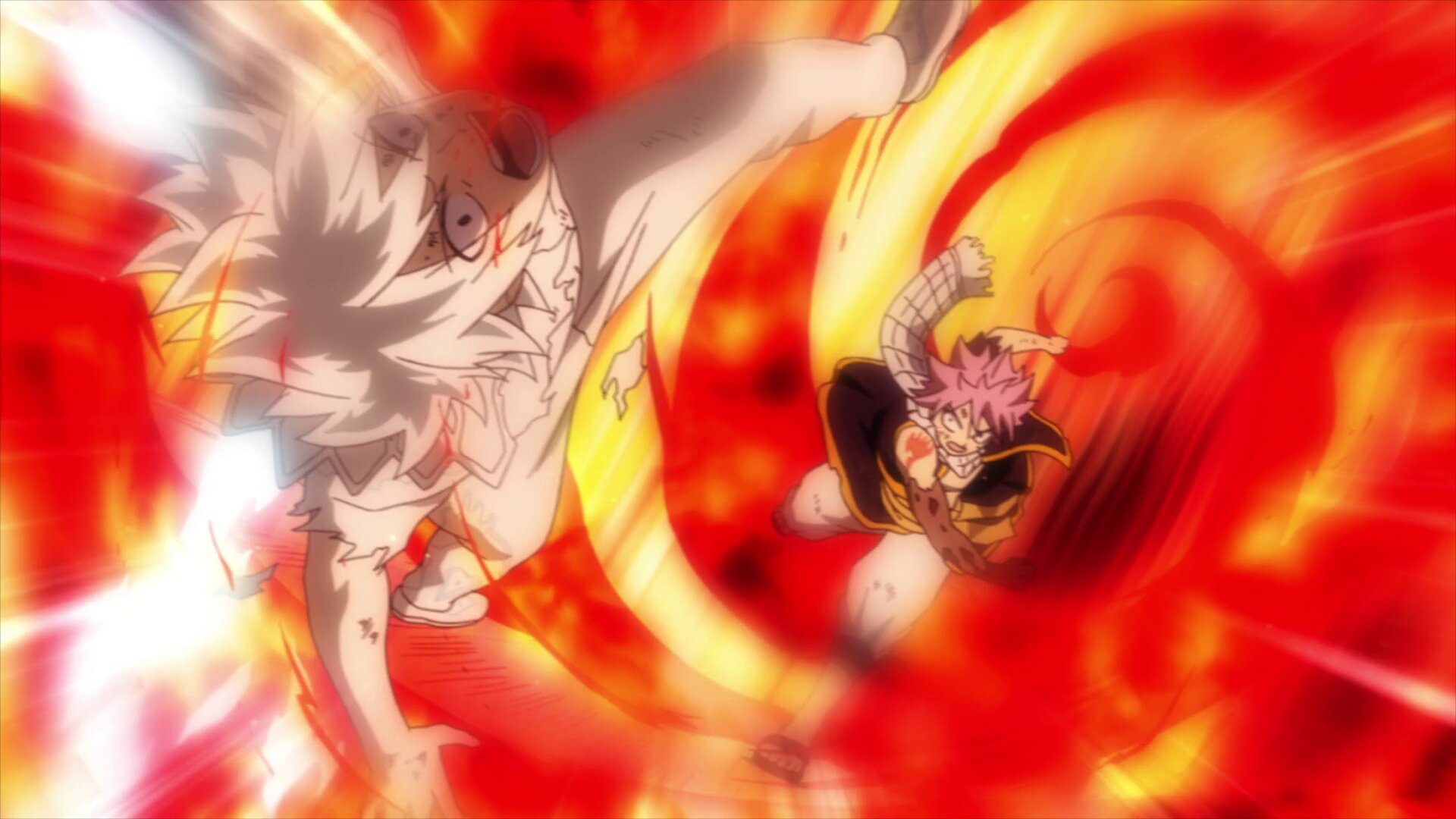 Fairy Tail S8E46 Raging Fire of the Dragon