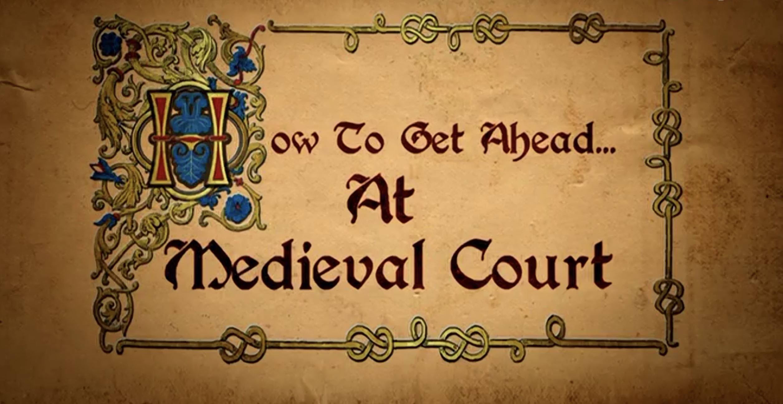 How to Get Ahead...