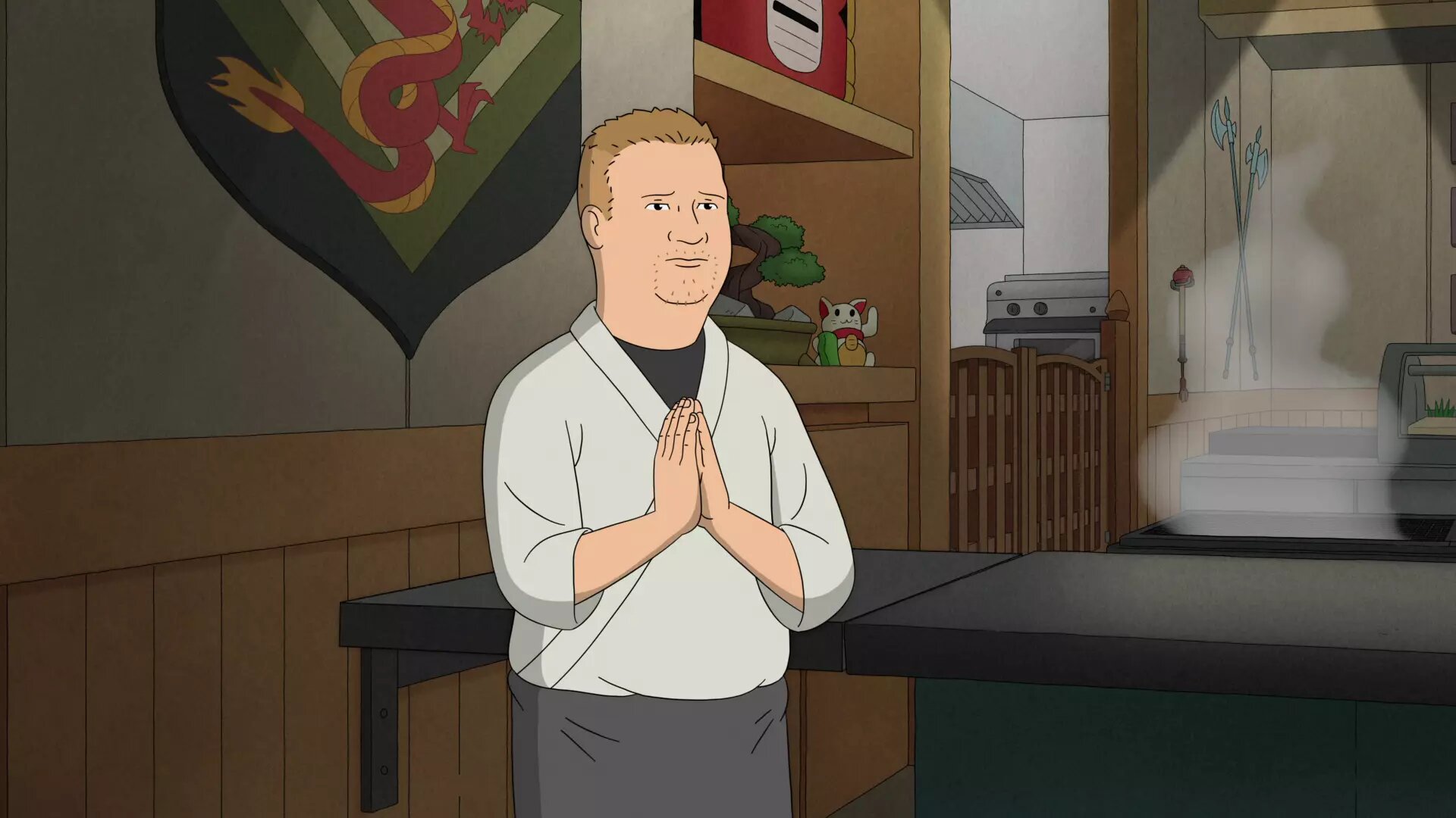 King of the Hill S14E3 Bobby Gets Grilled