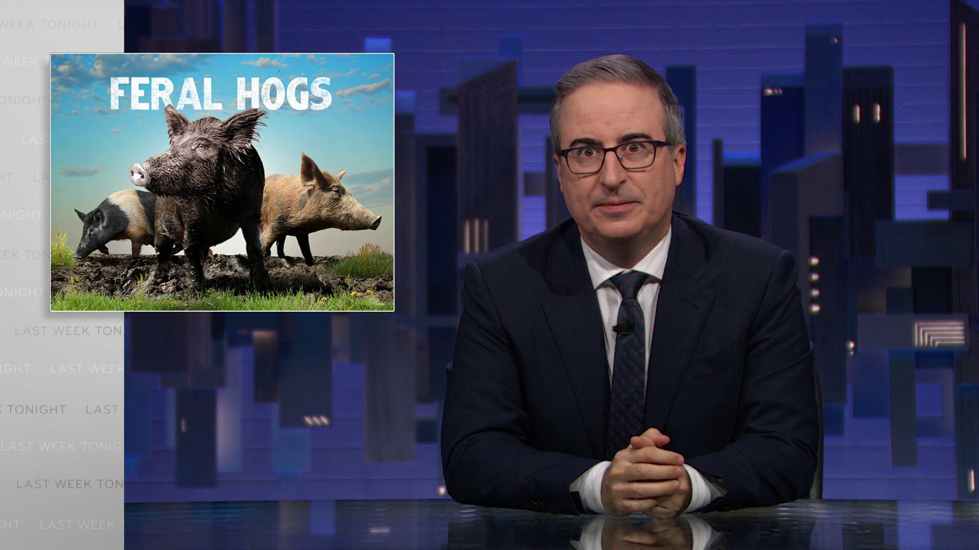 Last Week Tonight with John Oliver S13E16 Feral Hogs