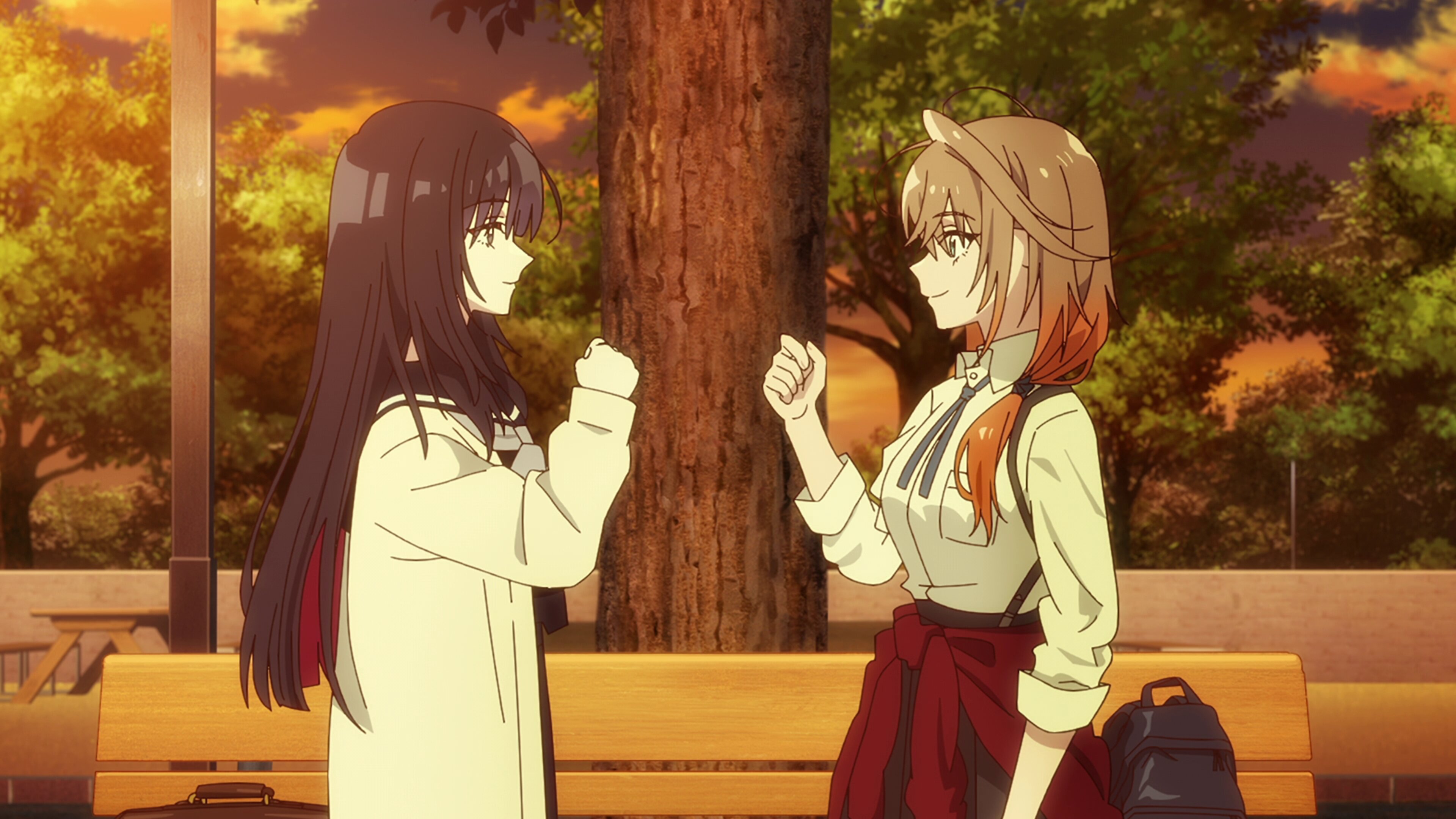 Mahou Shoujo Lyrical Nanoha Exceeds Gun Blaze Vengeance S1E3 Kuze Shiina and Yorumi Towa