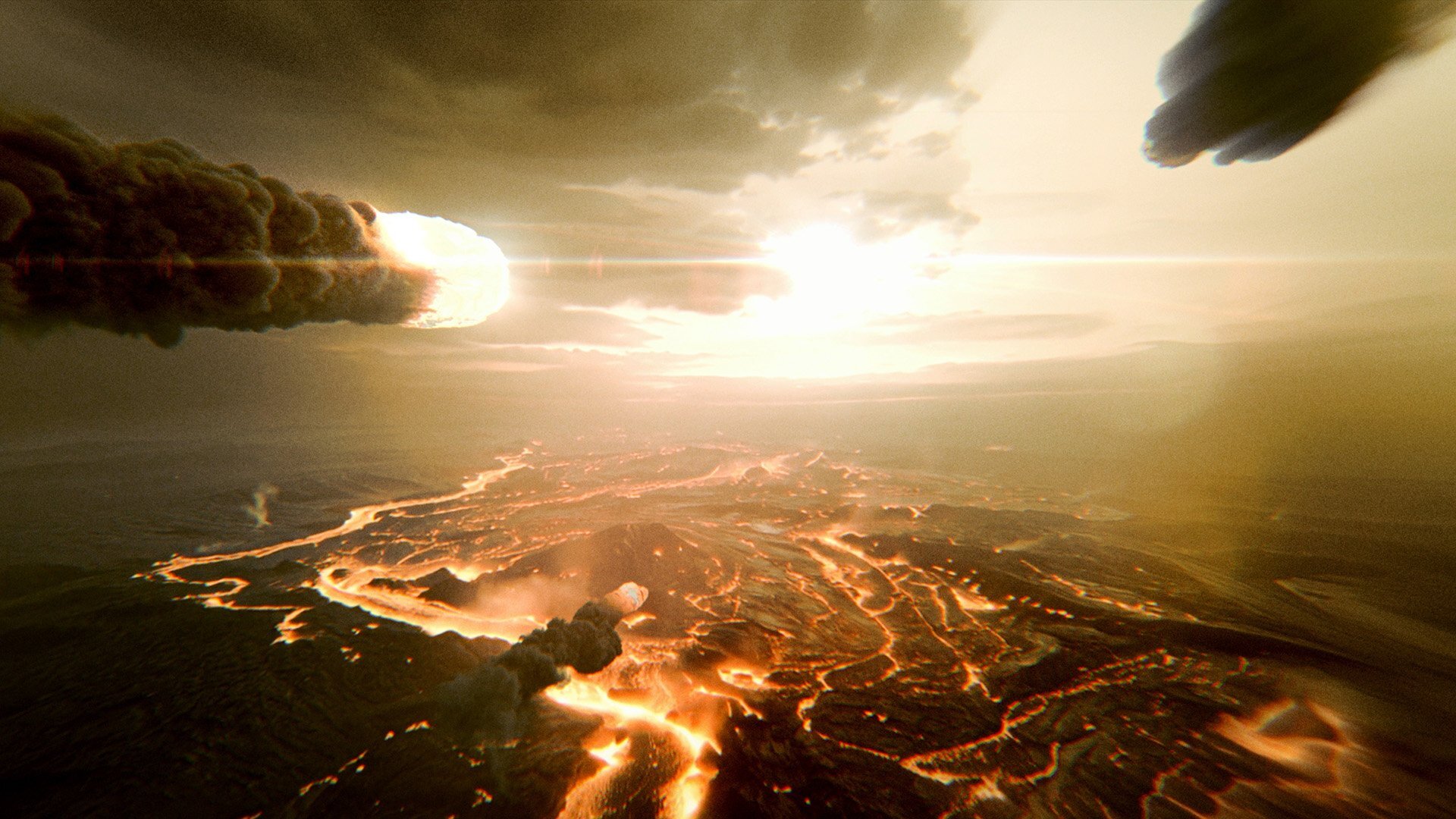 Nova S53E1 Asteroids: Spark of Life?