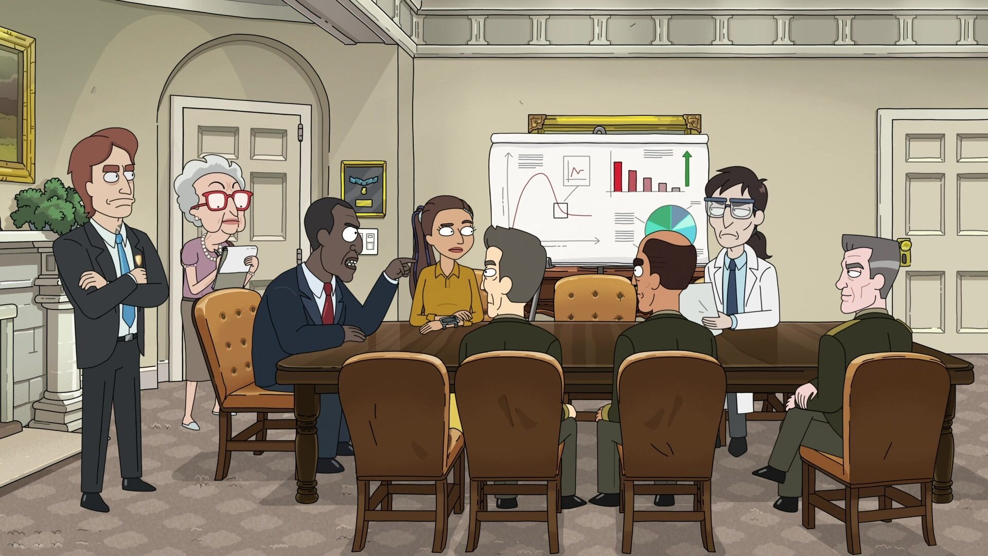President Curtis S1E6 Hollow