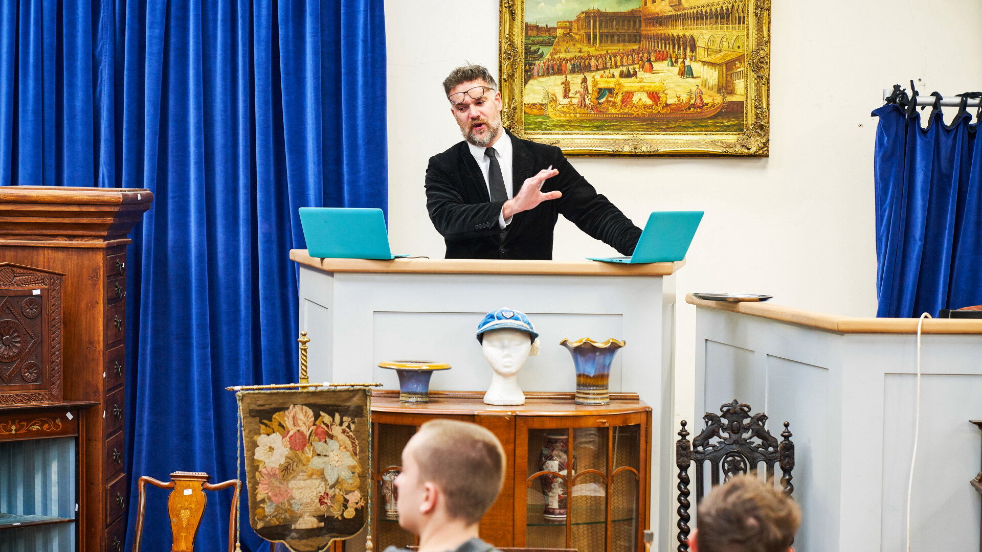 Secret Life of the Auction House S1E2 Football Flag, Prison Ledger