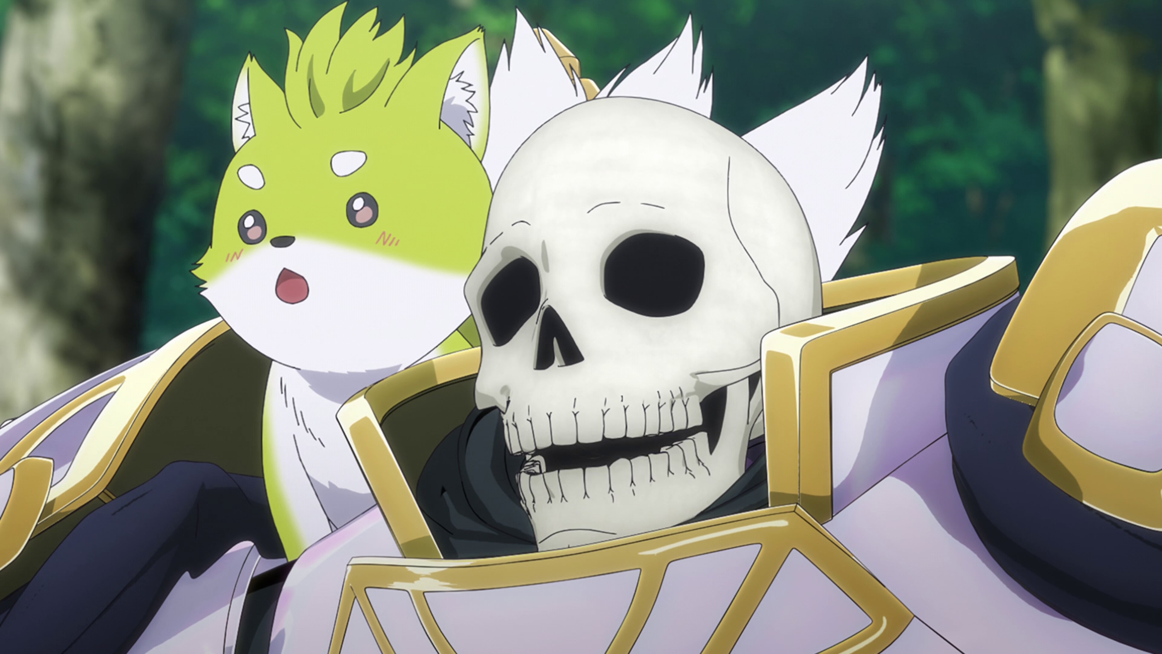 Skeleton Knight in Another World S2E4 The Cursed Village Where the Saint's Soul Roams