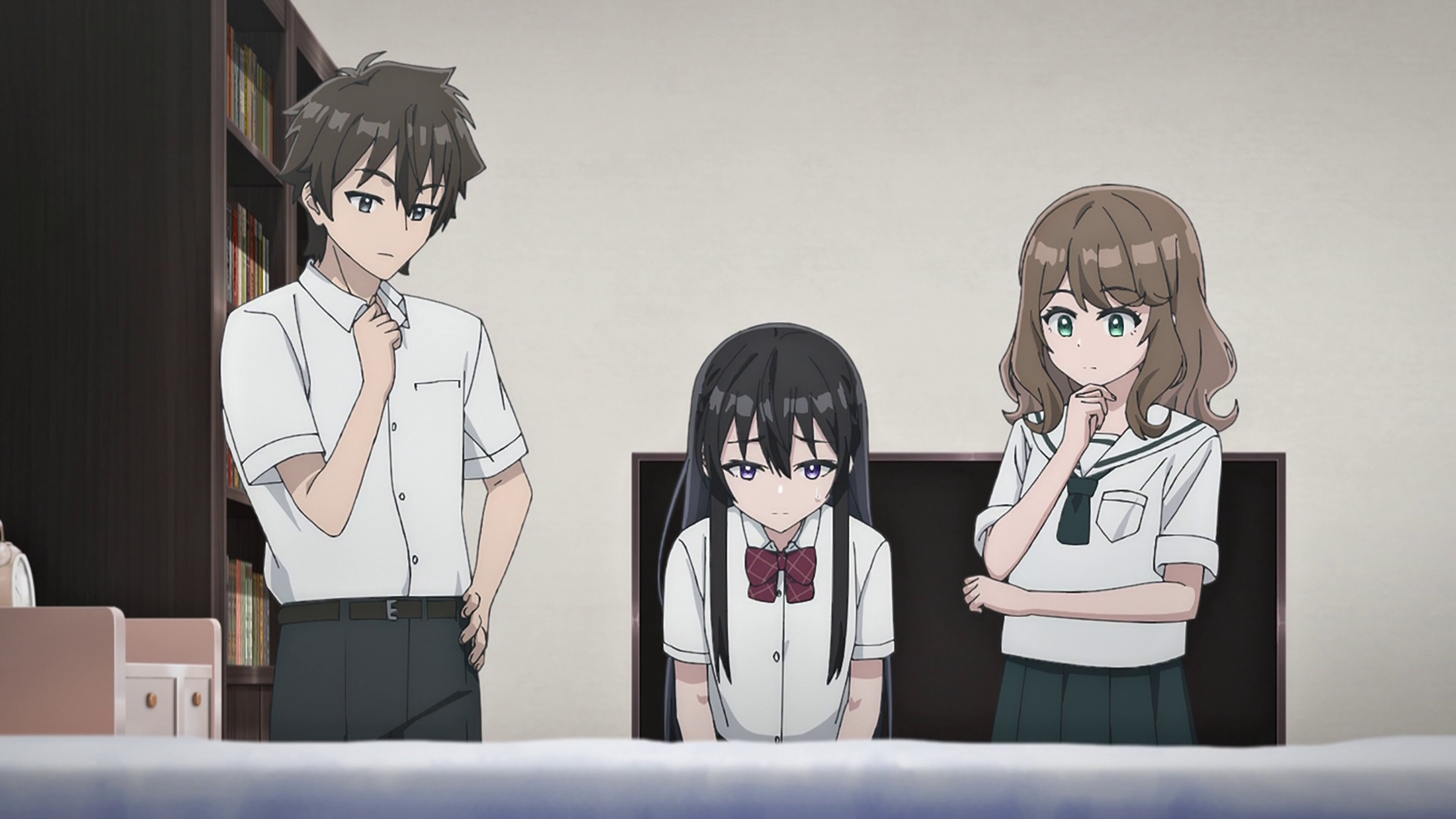 Tenkou-saki no Seiso Karen na Bishoujo ga, Mukashi Danshi to Omotte Issho ni Asonda Osananajimi Datta Ken S1E3 Produced by Himeko