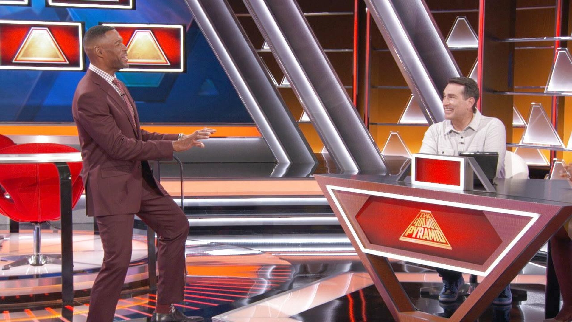 The $100,000 Pyramid S8E5 Rob Riggle vs Luenell and Fortune Feimster vs Rachel Dratch