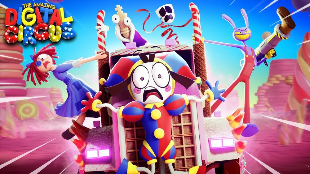 The Amazing Digital Circus S1E2 Candy Carrier Chaos