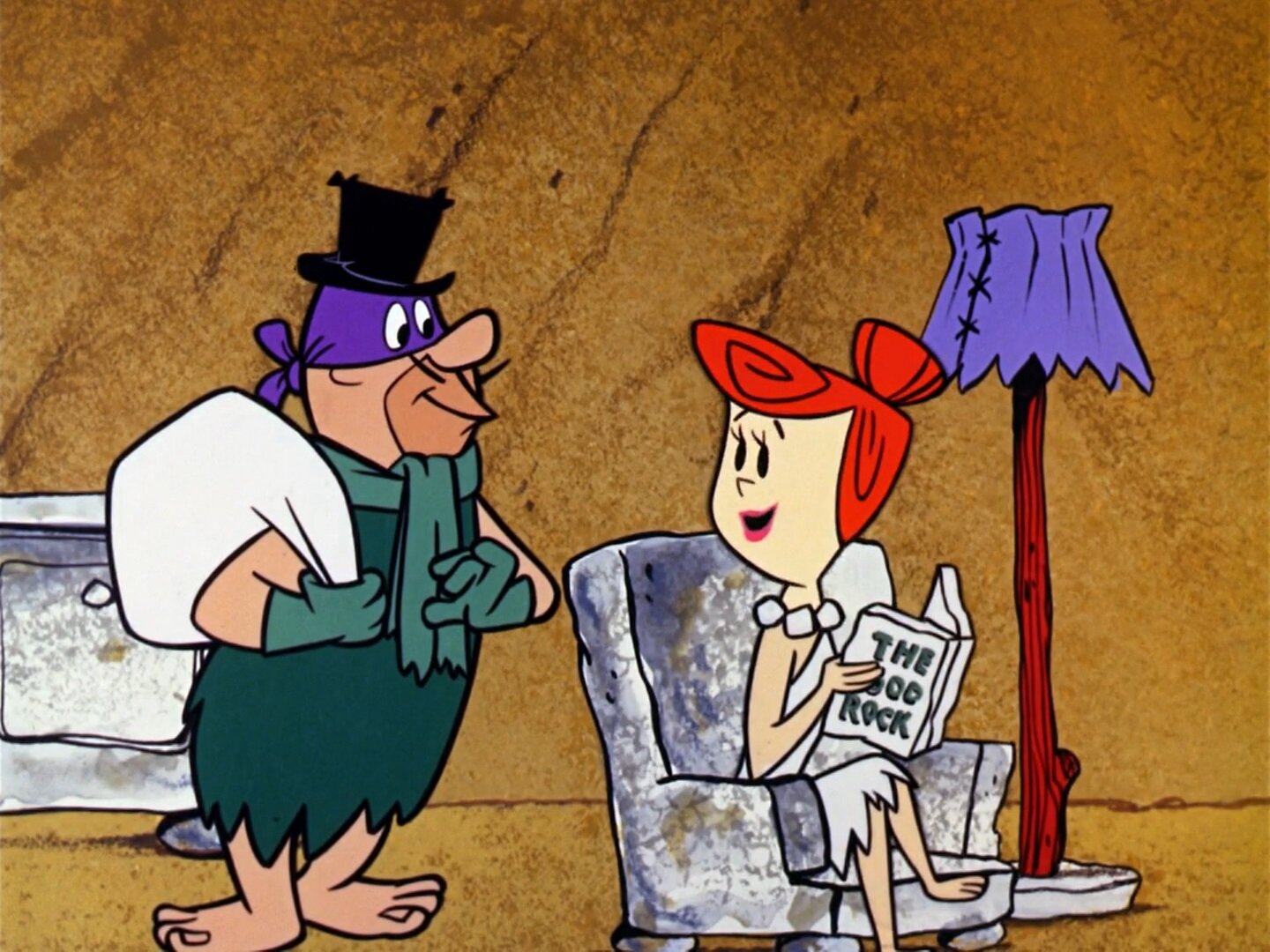 The Flintstones S3E16 The Kissing Burglar