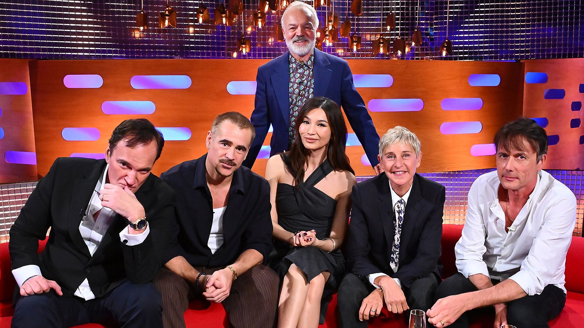 The Graham Norton Show S34E4 Quentin Tarantino, Ellen DeGeneres, Colin Farrell, Gemma Chan, Suede