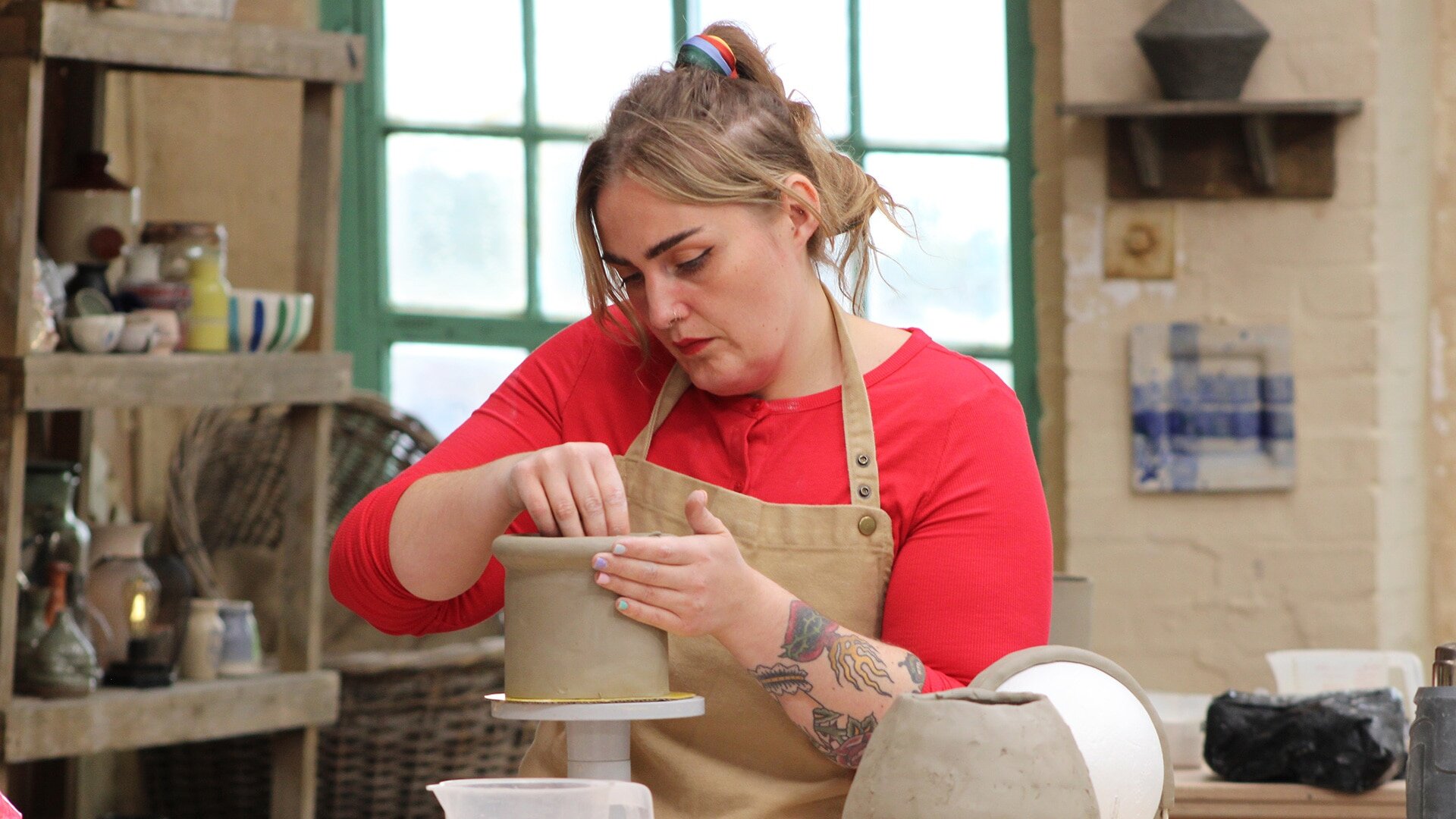 The Great Pottery Throw Down S9E3 Puzzle Jugs and a Surprise Challenge