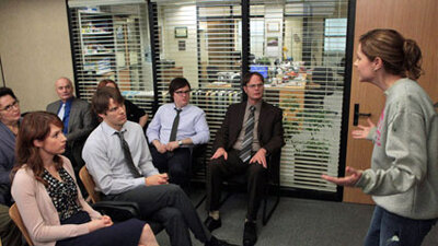 The Office S9E14 Vandalism