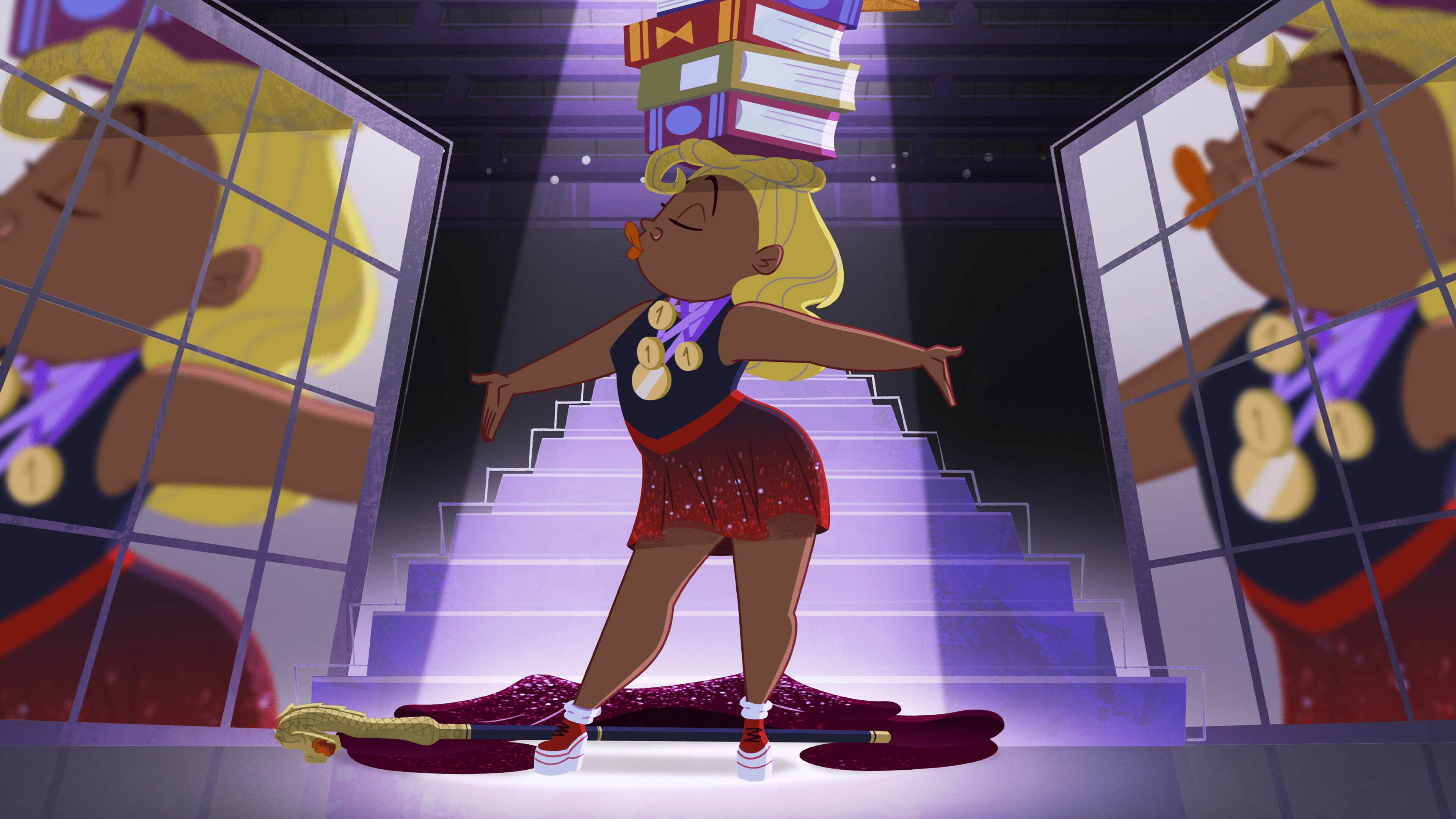 The Proud Family: Louder and Prouder S3E3 The Shade of it all
